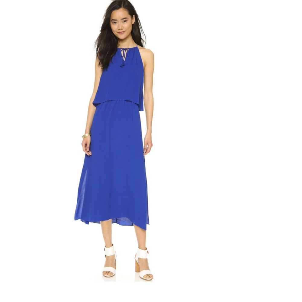 Madewell open back maxi dress